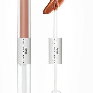 Give Them Lala dual ended lip duo in Birthday Suit NIB
